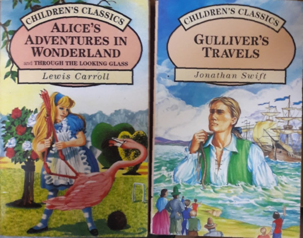Swift Jonathan Lewis Carroll - Alice's Adventures in Wonderland (Children's Classics) + Gulliver's Travels [Children's Classics series]  ( 2 ktet )