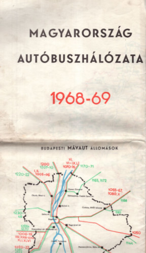 Magyarorszg autbuszhlzata 1968-69