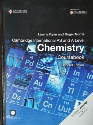Lawrie Ryan - Roger Norris - Cambridge International AS and A Level Chemistry - Coursebook (2nd edition)