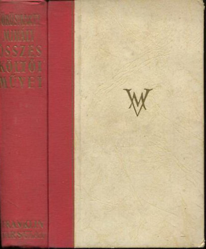 V�r�smarty Mih�ly - V�r�smarty Mih�ly �sszes k�lt�i m�vei