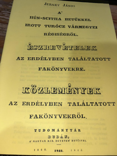 Jerney Jnos - Tudomnytr