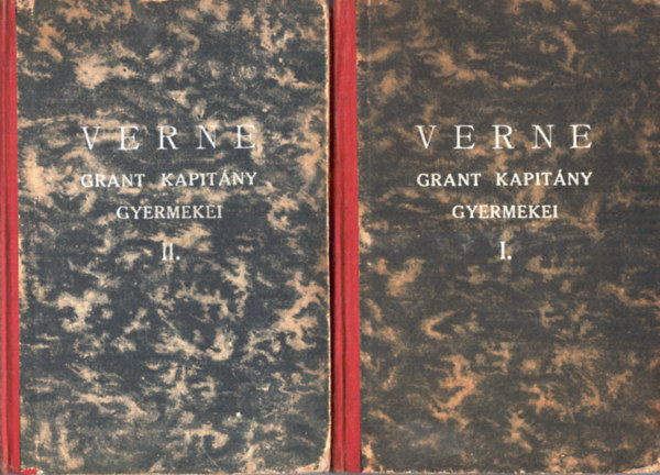 Verne Gyula - Grant Kapitány gyermekei I-II kötet (Forrás kiadó) 1944