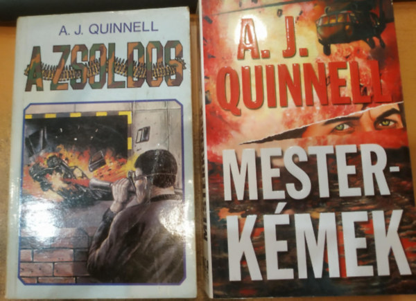 A. J. Quinnell - 2 db A. J. Quinnell: A zsoldos + Mesterkmek