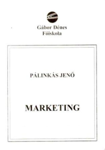 P�link�s Jen� - Marketing-fels�oktat�si jegyzet