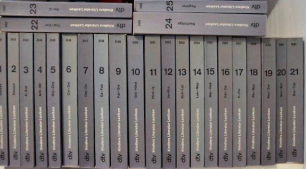 Kindlers Literatur Lexikon im dtv in 25 Bnden (1-25)