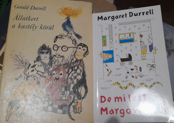 Gerald Durrell - 2 db ktet: llatkert a kastly krl, De mi lett Margval?