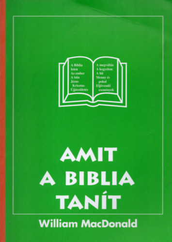 William MacDonald - Amit a Biblia tan�t