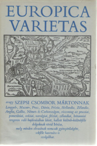 Szepsi Csombor Mrton - Europica varietas