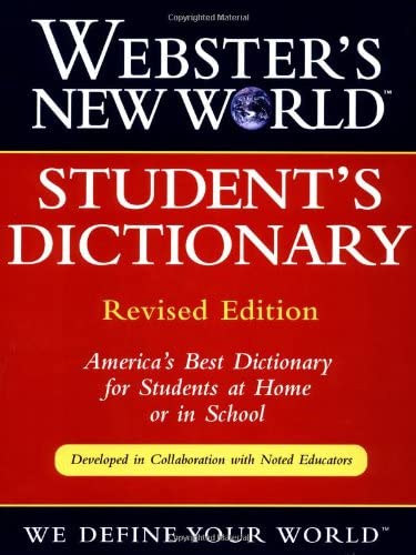 Jonathan L. Goldman; Andrew N. Sparks - Webster's New World Student's Dictionary