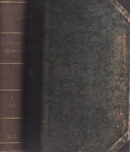 Katholikus szemle IX. ktet 1895