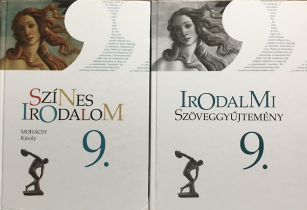Mohcsy Kroly - Sznes Irodalom 9. + Irodalmi Szveggyjtemny 9. (2 ktet)