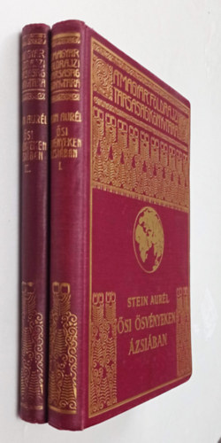 Stein Aurl - si svnyeken zsiban I-II. (A Magyar Fldrajzi Trsasg Knyvtra) (kihajthat trkpmellkletekkel)