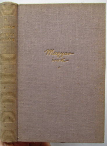 S�k S�ndor - Zr�nyi Mikl�s