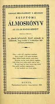 Egyiptomi lmosknyv (reprint)