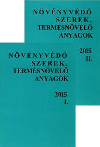 Molnr Jen; Dr. Ocsk Zoltn; Dr. Erds Gyula; Dr. Haller Gbor; - Nvnyvd szerek, termsnvel anyagok I-II. 2015