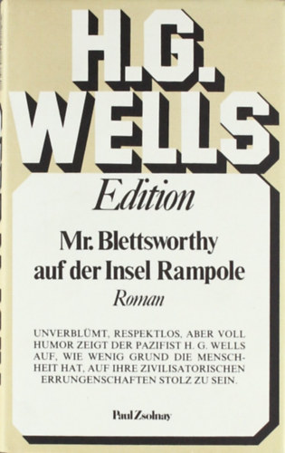 Herbert George Wells - Mr. Blettsworthy auf der Insel Rampole