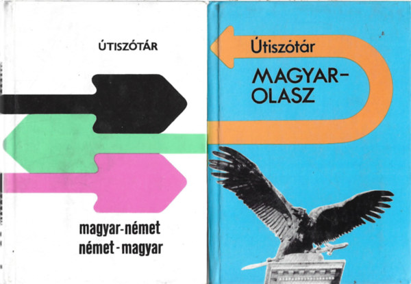 2 db tisztr, Magyar-nmet, nmet-magyar s magyar-olasz, olasz-magyar