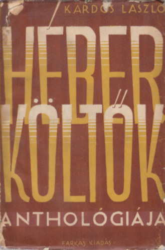 Kardos L�szl�  (ford.) - H�ber k�lt�k antol�gi�ja