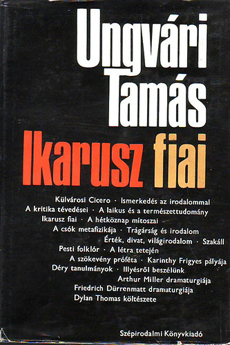 Ungvári Tamás - Ikarusz fiai