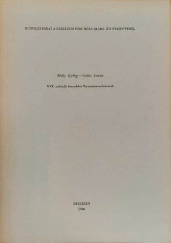 Zilahi János Legációs Levele Bethlen Miklóshoz (?) 1962-ből