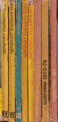 8 db N�psport �vk�nyv 1972-1980