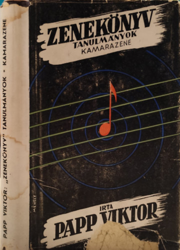 Papp Viktor - Zenek�nyv Tanulm�nyok-Kamarazene