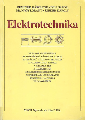 Demeter; Dén; Nagy; Szekér - Elektrotechnika