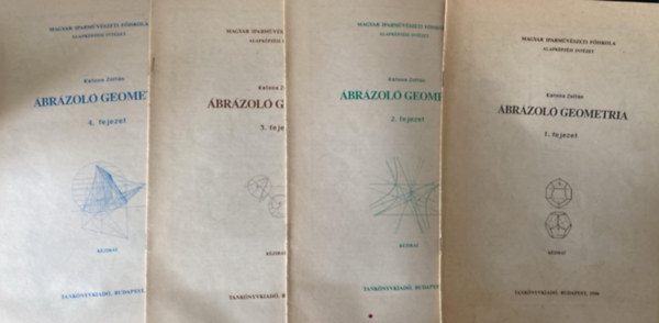 Katona Zoltán - Ábrázoló geometria I-IV. fejezet kézirat
