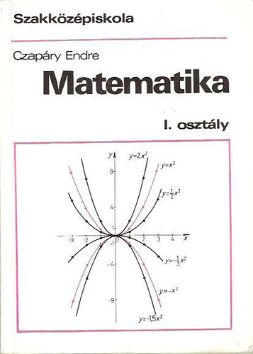 Czapry Endre - Matematika I. - a szakkzpiskola I. osztlya szmra