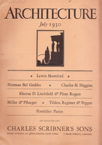 Architecture July 1930