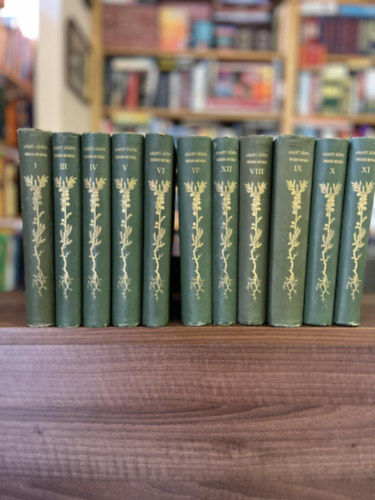 Arany János Munkái I-XII ( A II. kötet hiányzik. )