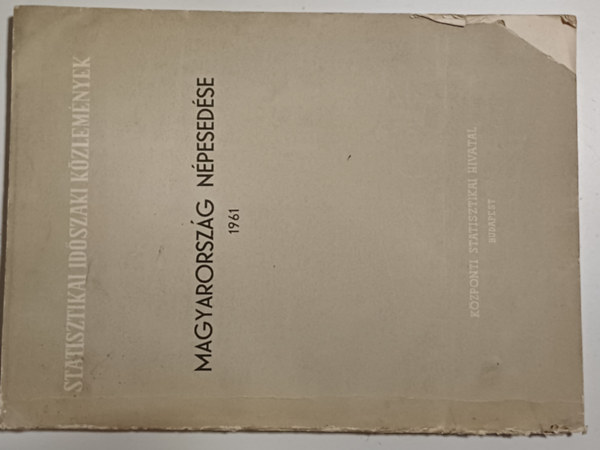 T�bb szerz� - Magyarorsz�g n�pesed�se 1961