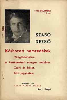 Szab Dezs - Krhozott nemzedkek