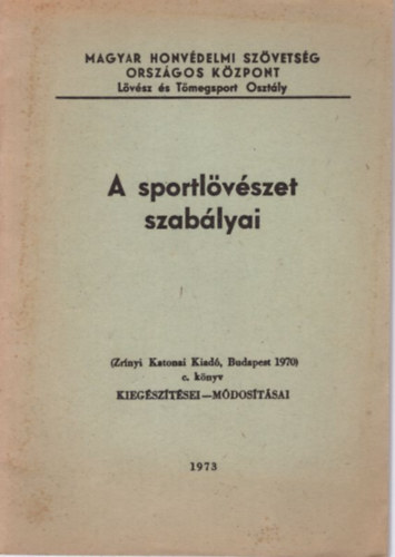 A sportlvszet szablyai