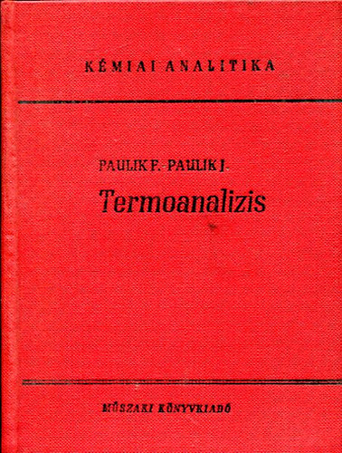 Paulik F.-Paulik J. - Termoanalzis