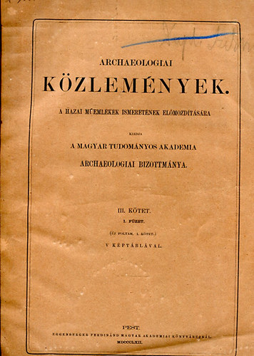 Henszlmann Imre - A kis-b�nyi rom�n izl�s� egyh�z. - Archaeologiai k�zlem�nyek