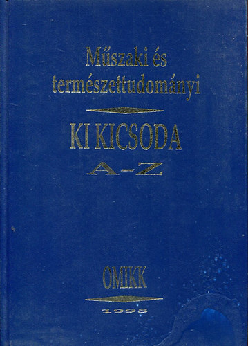 Dr. Pungor Ern� - M�szaki �s term�szettudom�nyi Ki Kicsoda A-Z