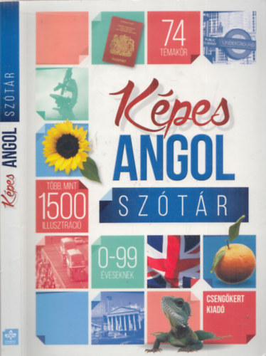 Szinay Hajnalka  (szerk.) - Kpes angol sztr - 74 tmakr - Tbb, mint 1500 illusztrci - 0-99 veseknek