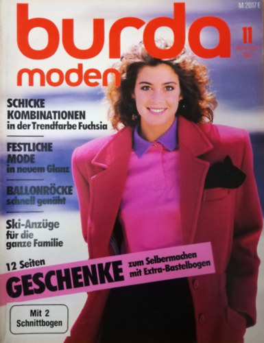Burda Moden - 1987 November, 11. szm