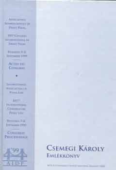 Szerk.: Wiener A. Imre - Csemegi Kroly emlkknyv
