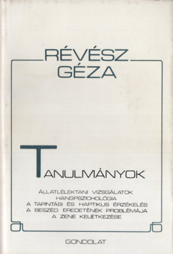 Rvsz Gza - Tanulmnyok (Rvsz)