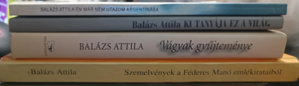 Bal�zs Attila - Bal�zs Attila k�nyvcsomag