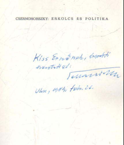 Erklcs s politika- Cikkek, tanulmnyok