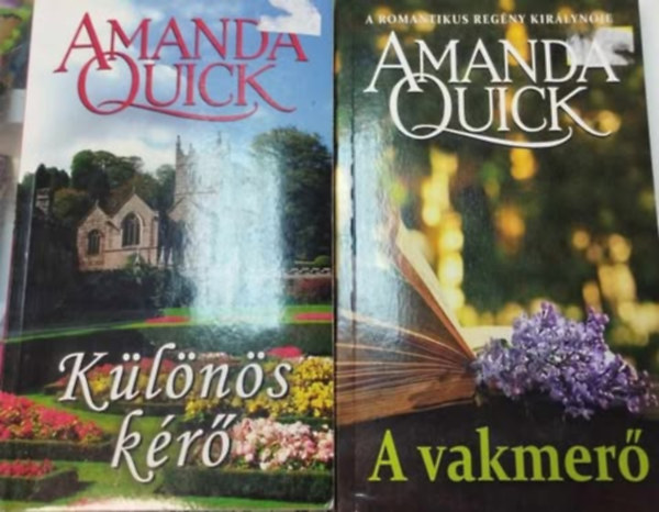 Amanda Quick - 2 db Amanda Quick: Klns kr, A vakmer.