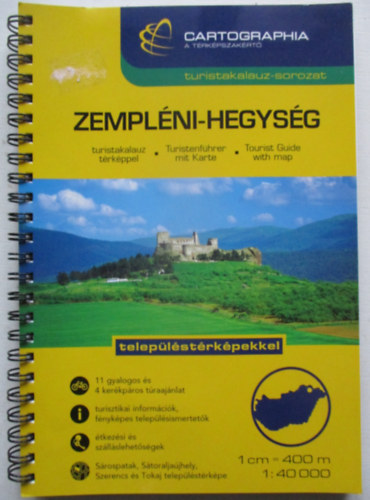 Berki Zoltn - Zemplni-Hegysg turistakalauz trkppel - teleplstrkpekkel