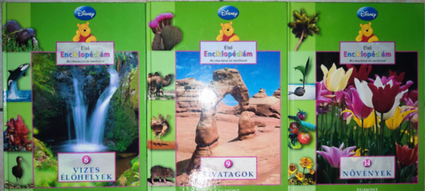 Teresa Domnauer, Susan Ring's, Cathy Hapka Thea Feldman - 3db Első enciklopédiám Micimackóval és barátaival könyv - Thea Feldman-Teresa Domnauer-Susan Ring's-Cathy Hapka - Vizes élőhelyek; Sivatagok; Növények