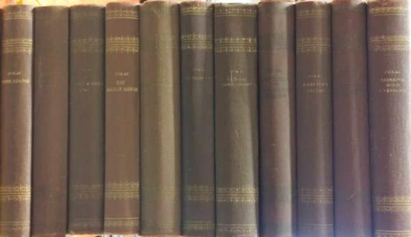 J�kai M�r - 11 db a Sz�pirodalmi K�nyvkiad� J�kai M�r v�logatott m�vei sorozatb�l