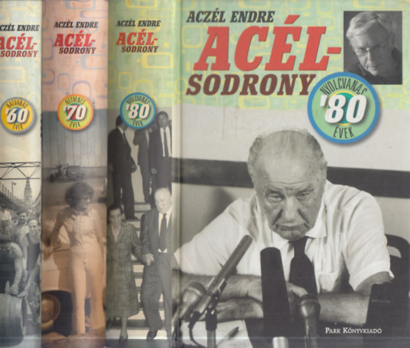 Aczl Endre - 3 db az Aclsodrony sorozatbl:   '60-as vek +  '70-es vek + '80-as vek