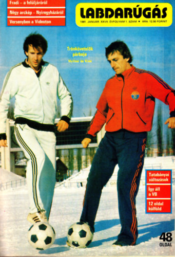 Tabk Endre  (szerk.) - Labdargs 1981. ( XXVII.  vfolyam 1-12. sz. teljes )
