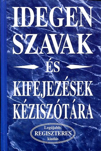 Idegen szavak s kifejezsek sztra